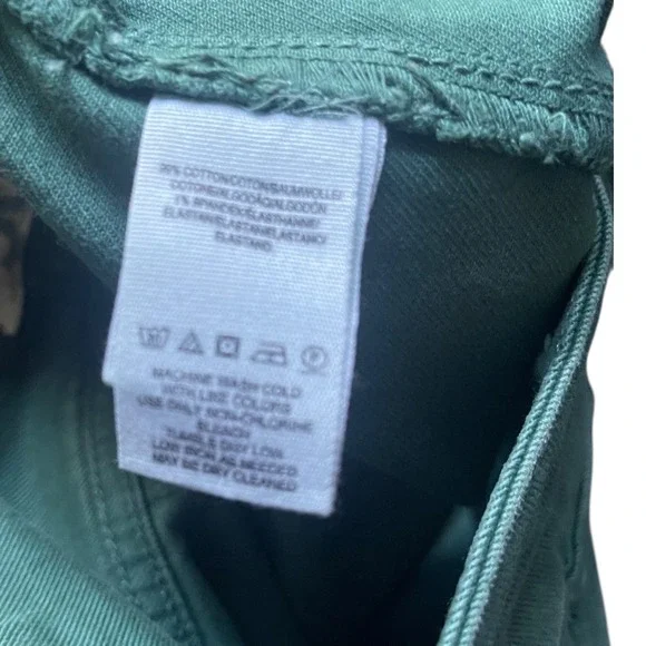 Free People We‎ The Free Youthquake Green Wide Leg High Waist Pants 30 - Picture 6 of 8